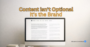 Content is the brand