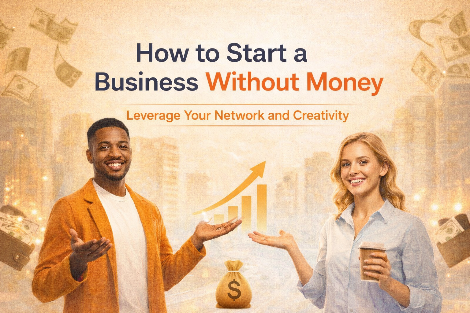 How to start a business without using money