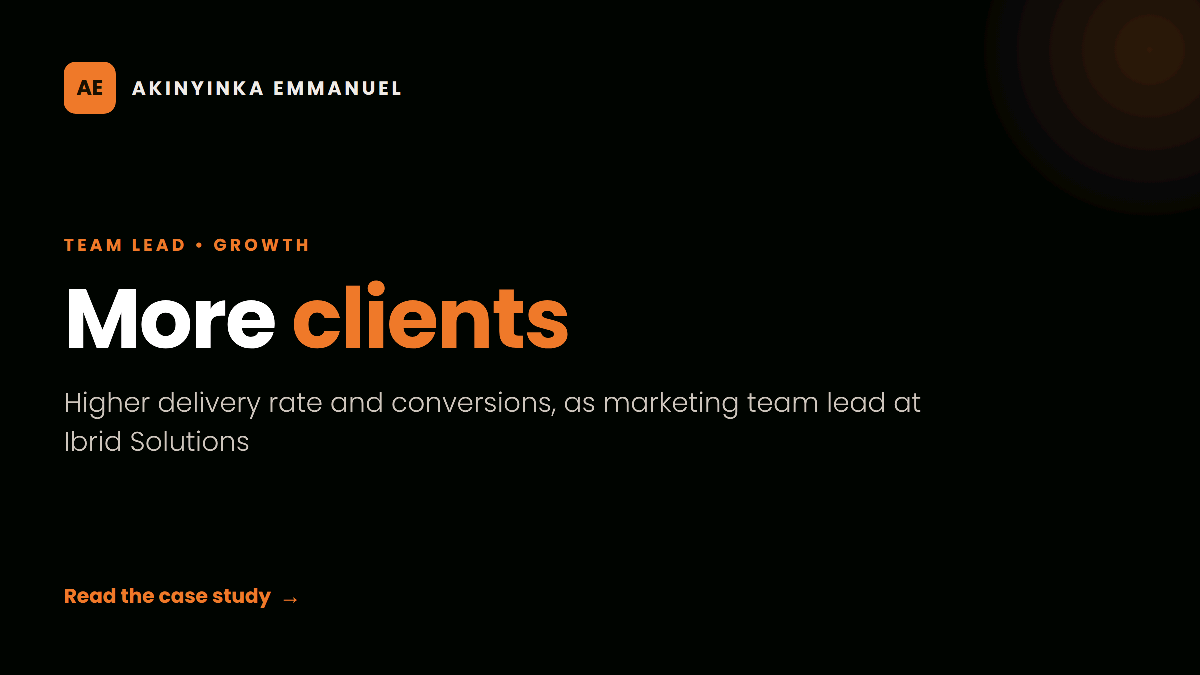 More clients at Ibrid Solutions