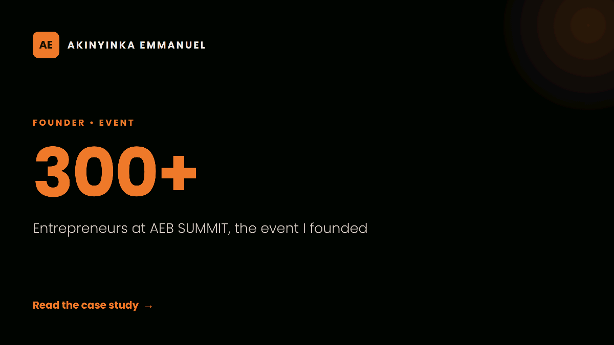 300+ Entrepreneurs at AEB Summit